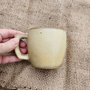 Frankoma Yellow Mug 5C Shape